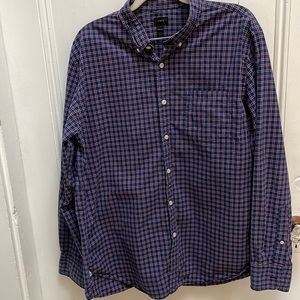 Mens JCREW plaid button down